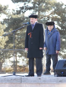 Митинг в поддержку русскоязычного населения Украины