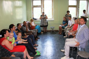 В Благовещенском пункте временного размещения прошла информационная встреча по вопросам оказания помощи украинским гражданам