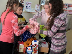 посылка для детей Украины