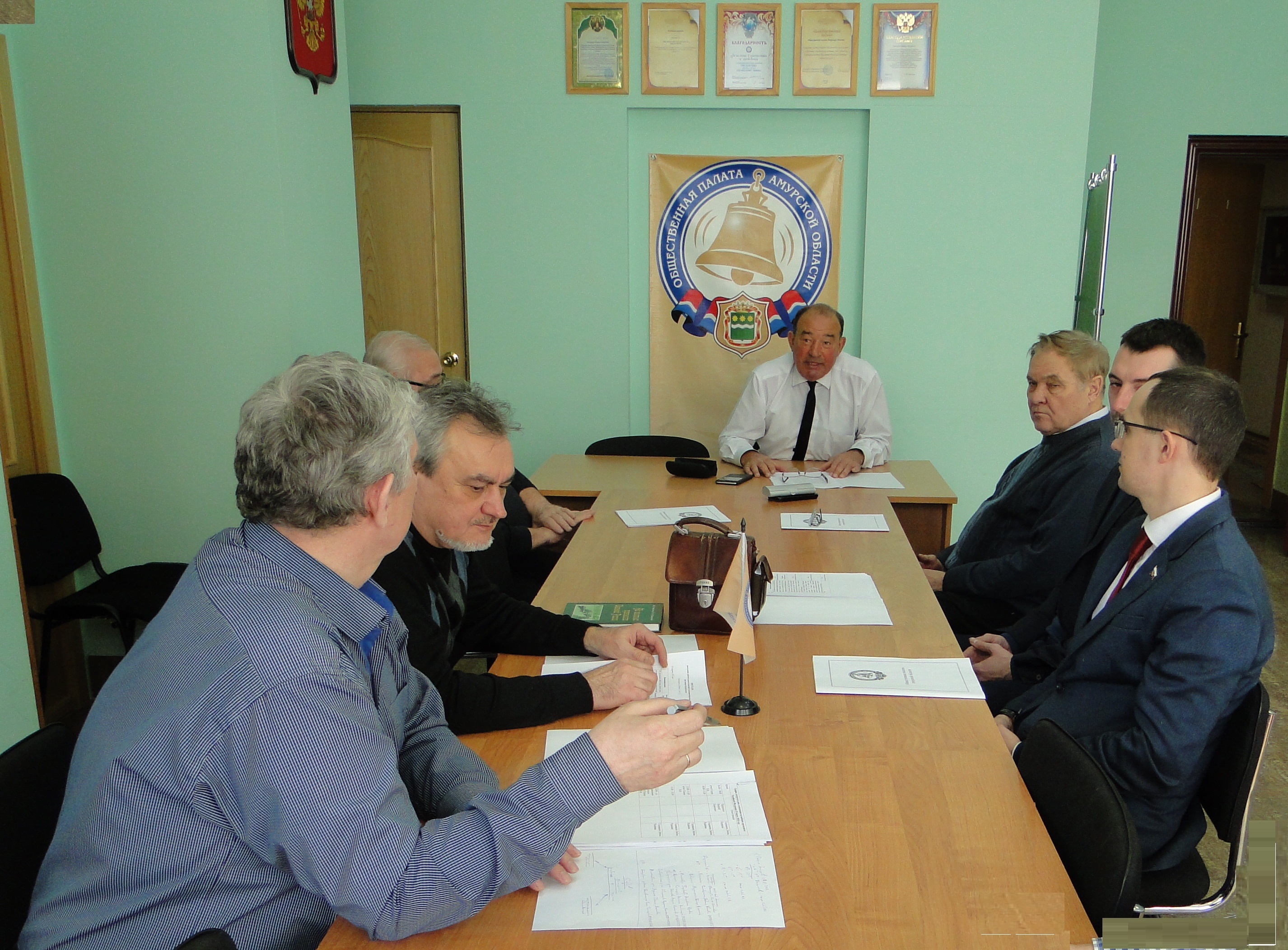 Очередное заседание членов рабочей группы по мониторингу реализации избирательных прав граждан Амурской области Общественной палаты Амурской области