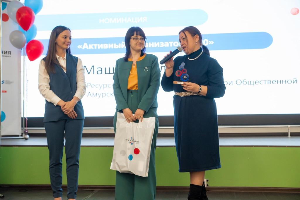 Ресурсный центр поддержки НКО стал победителем в номинации «Активный организатор 2020» в пространстве коллективной работы «Точка Кипения – Благовещенск»